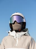 Маска горнолыжная EasyRider WHITE цвет фиолетовый - Маски горнолыжные | iRide shop