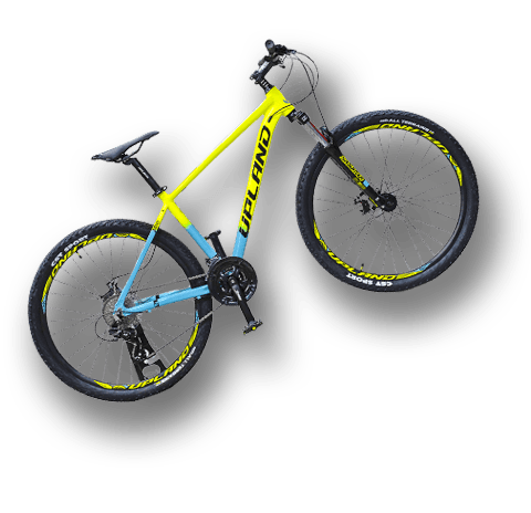 Upland X90 - 27.5" желто-голубой - Горные | iRide shop