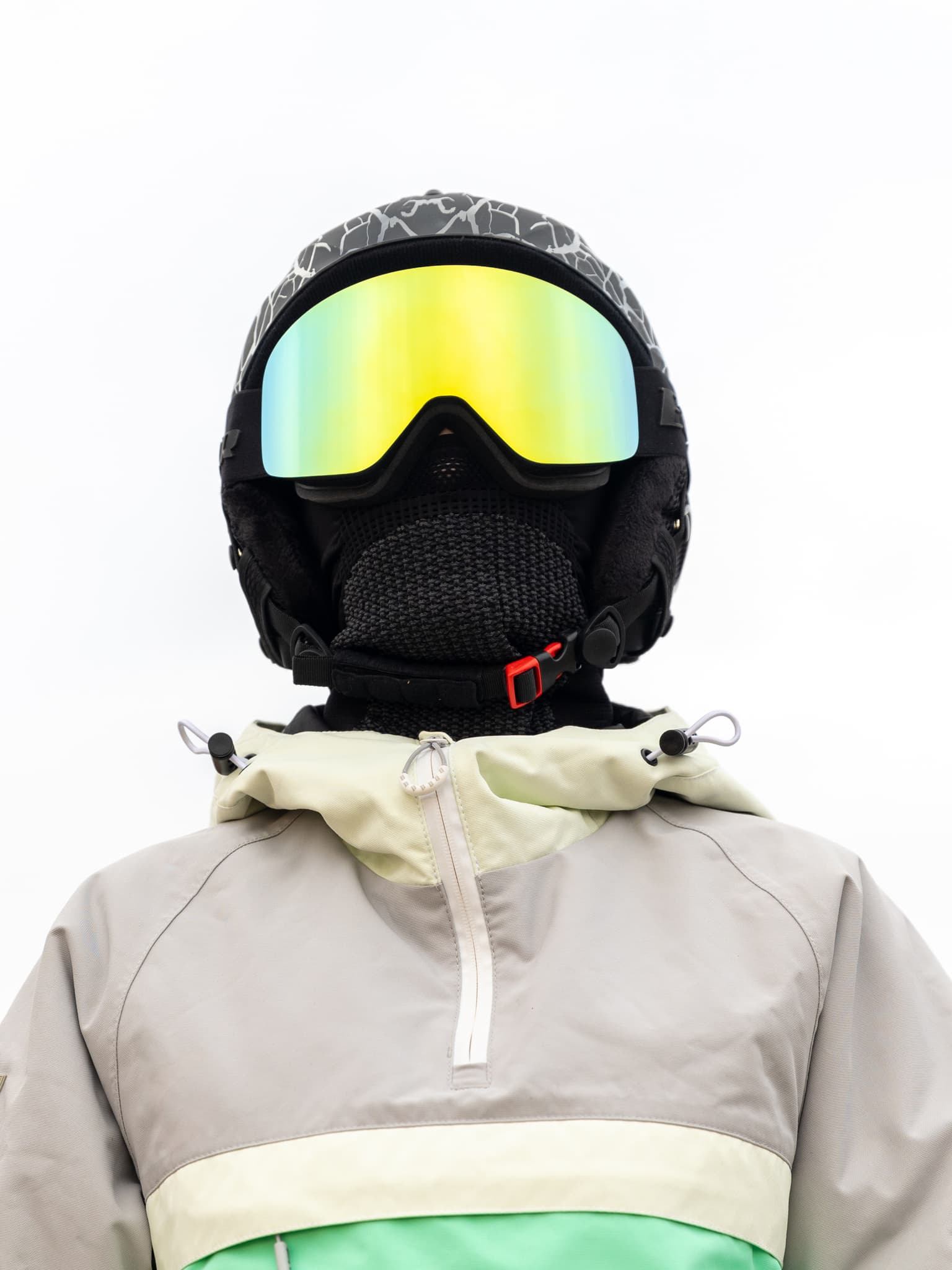 Маска горнолыжная EasyRider BLACK цвет желтый - Маски горнолыжные | iRide shop