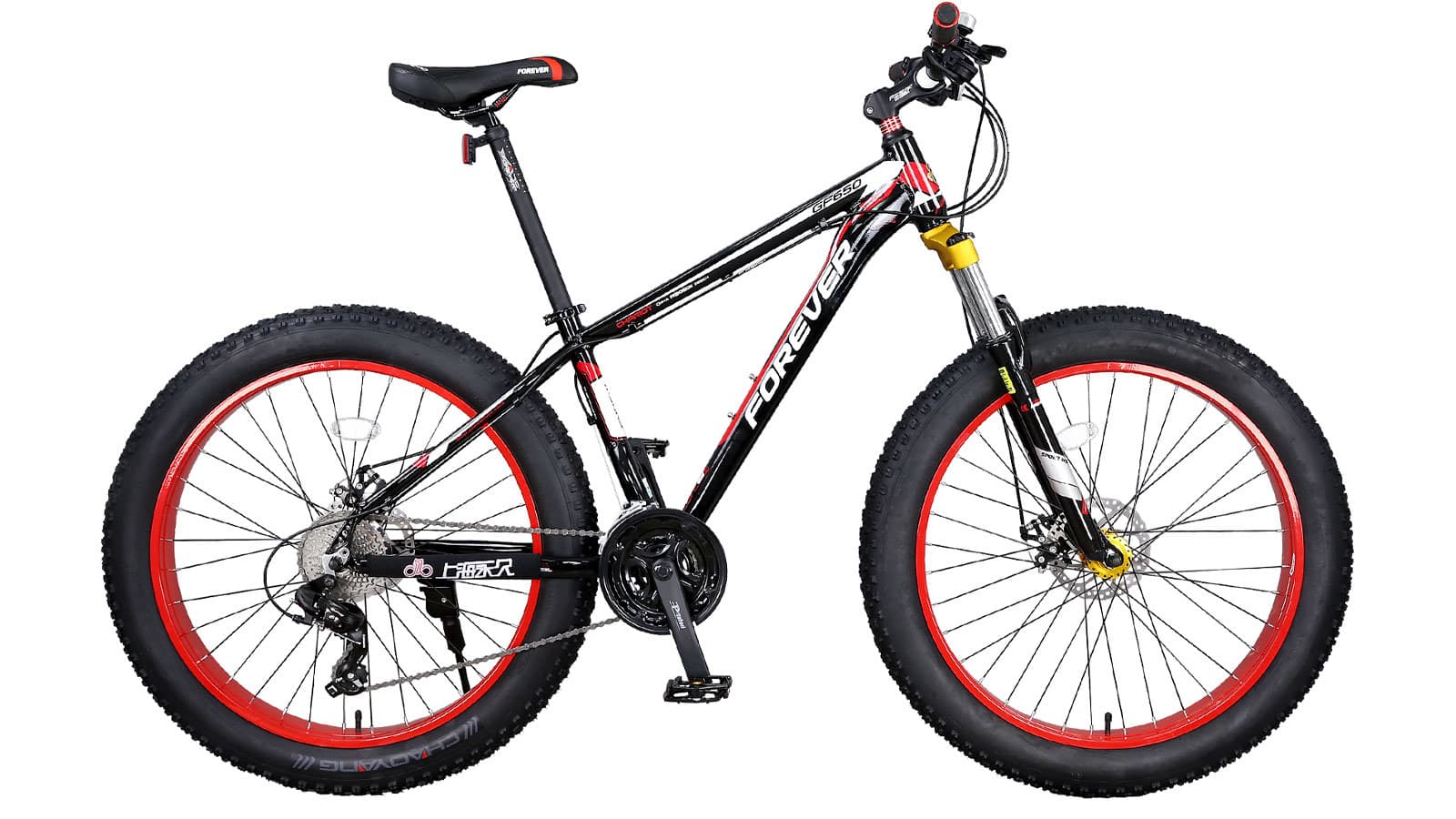 Forever, GF650 черно-красный - Fat bike | iRide shop