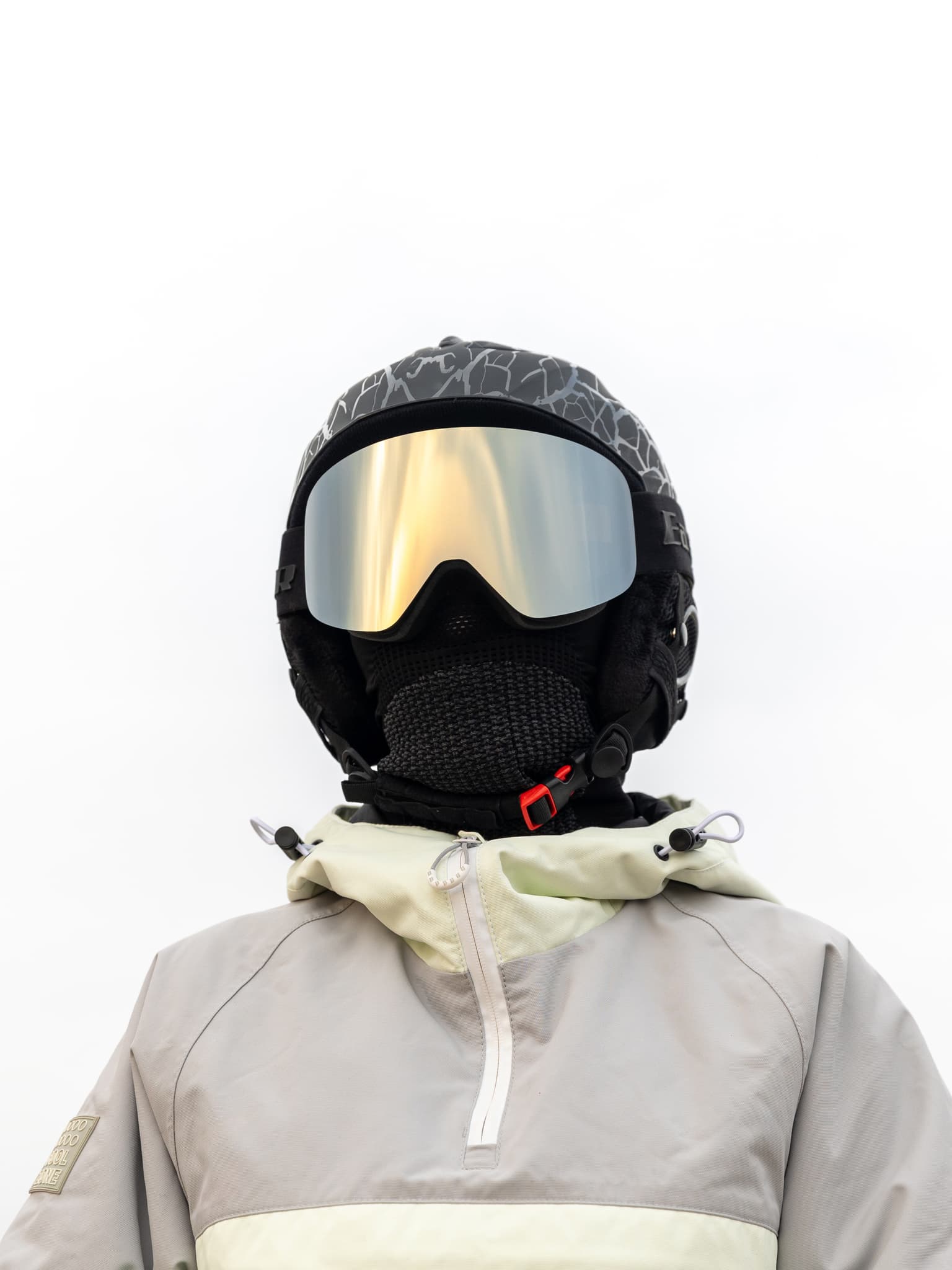 Маска горнолыжная EasyRider BLACK цвет серебристый - Маски горнолыжные | iRide shop