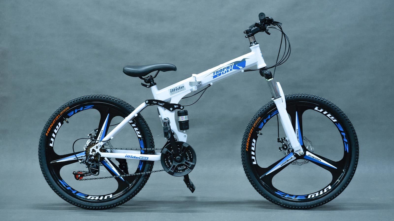iRide Junior, TROPHY BULL, 24', белый - Складные | iRide shop