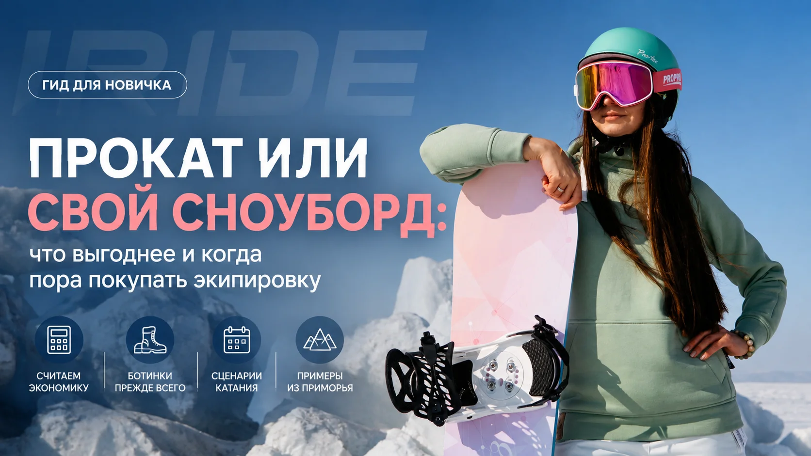 Прокат или свой сноуборд: что выгоднее и когда пора покупать экипировку