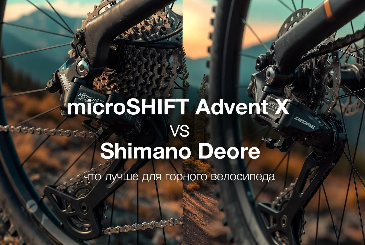 microSHIFT Advent X vs Shimano Deore: что лучше для горного велосипеда