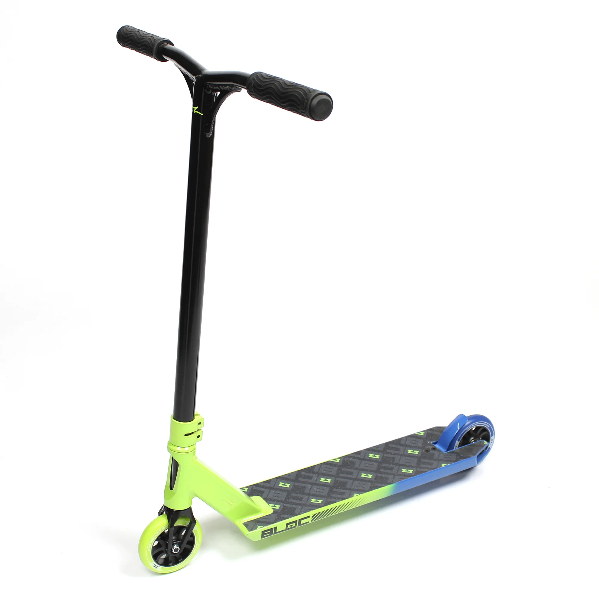 Трюковой самокат AO Block Green/Blue - Трюковые | iRide shop