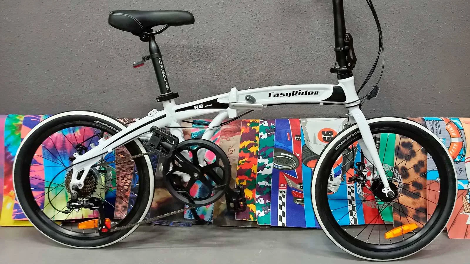 Easyrider smart 20' черно-белый - Складные | iRide shop фото 4