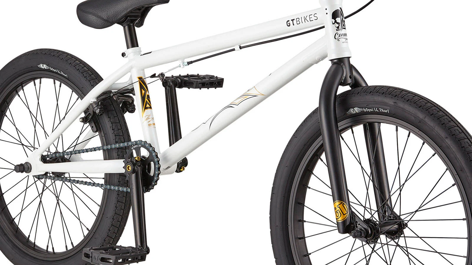 GT CONWAY TEAM 21" Бело-золотой - BMX | iRide shop фото 6