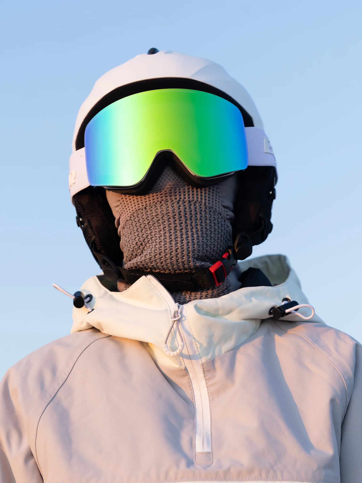 Маска горнолыжная EasyRider WHITE цвет зеленый - Маски горнолыжные | iRide shop