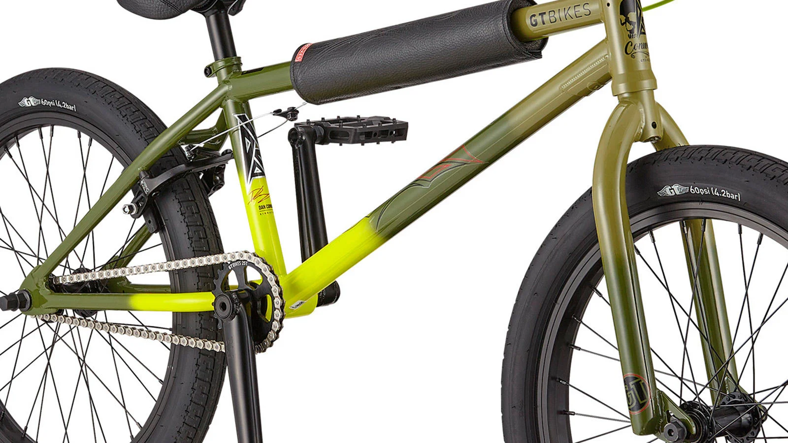 GT CONWAY TEAM SIGNATURE 21.25" Зеленый - BMX | iRide shop фото 6