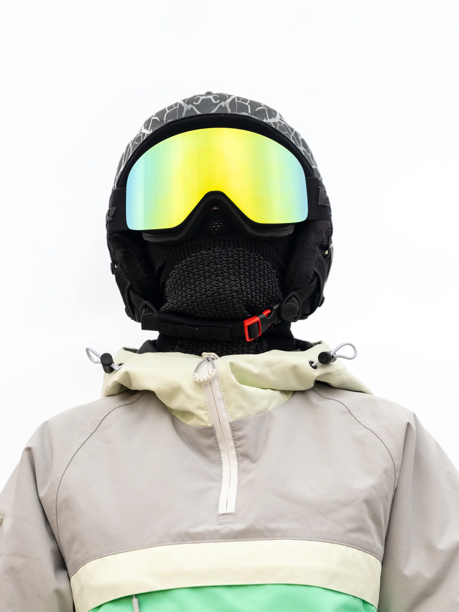 Маска горнолыжная EasyRider BLACK цвет желтый - Маски горнолыжные | iRide shop