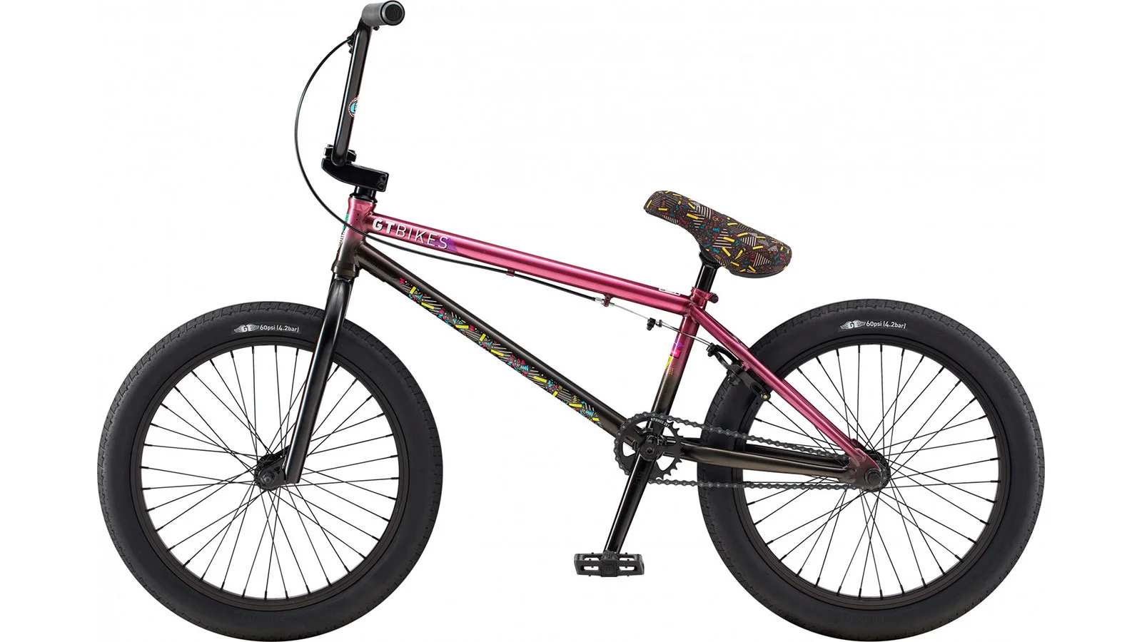 GT MERCADO TEAM 20.75" Черно-розовый - BMX | iRide shop фото 2