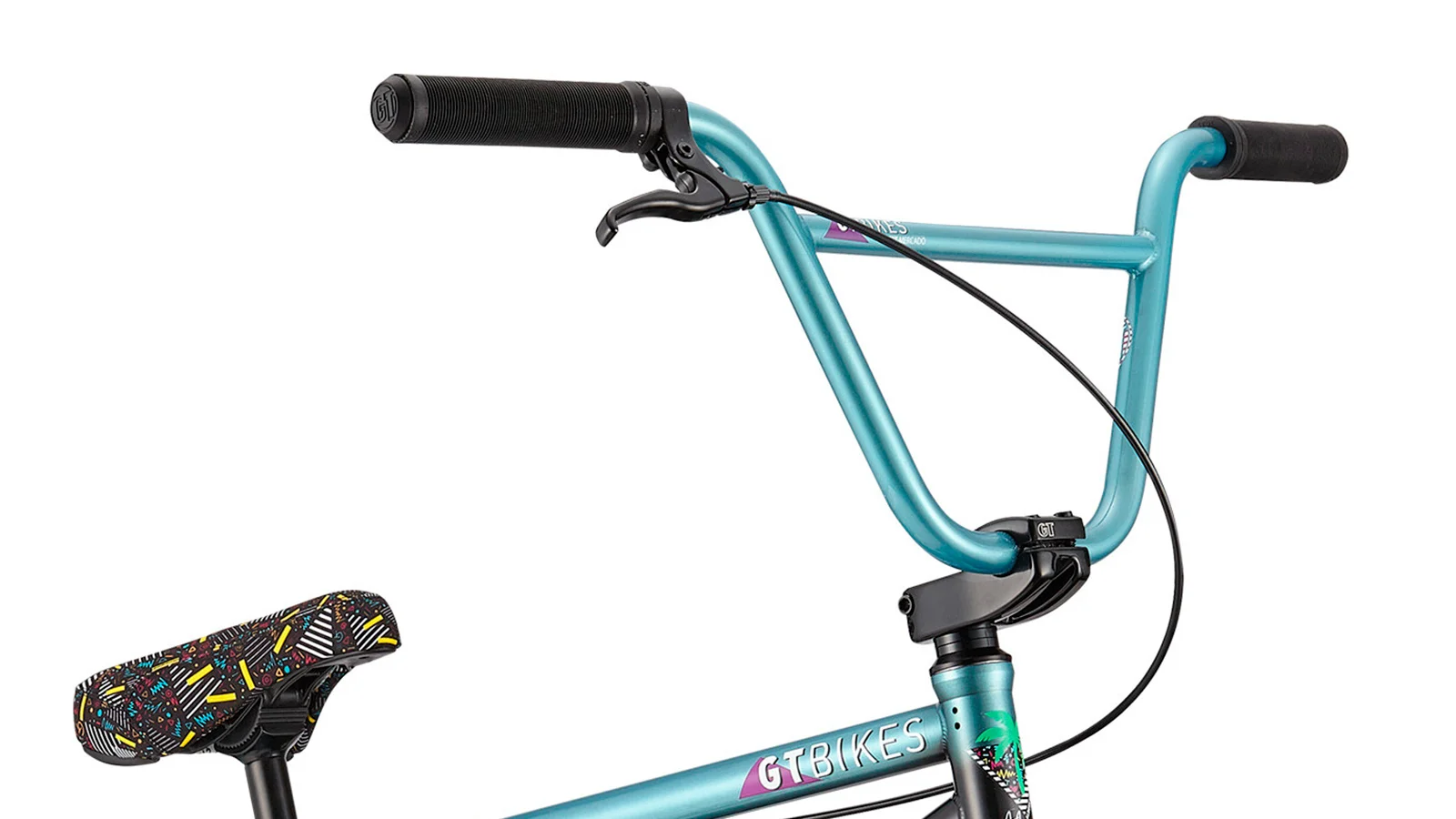 GT MERCADO TEAM 20.75 черно-голубой - BMX | iRide shop фото 3