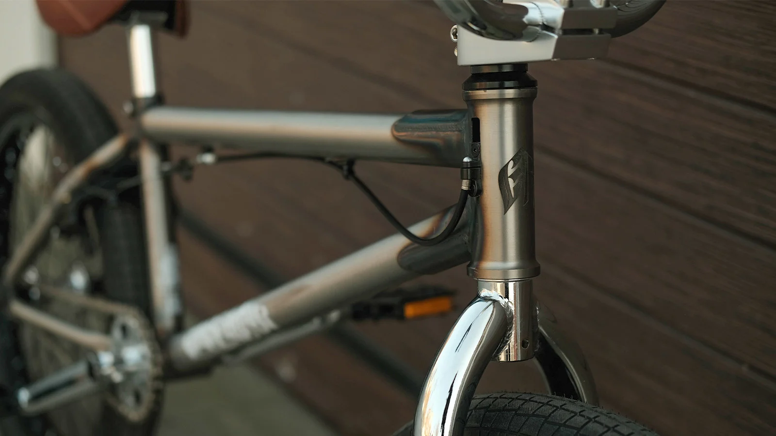 EasyRider 20' CROMO Стальной Матовый - BMX | iRide shop фото 4