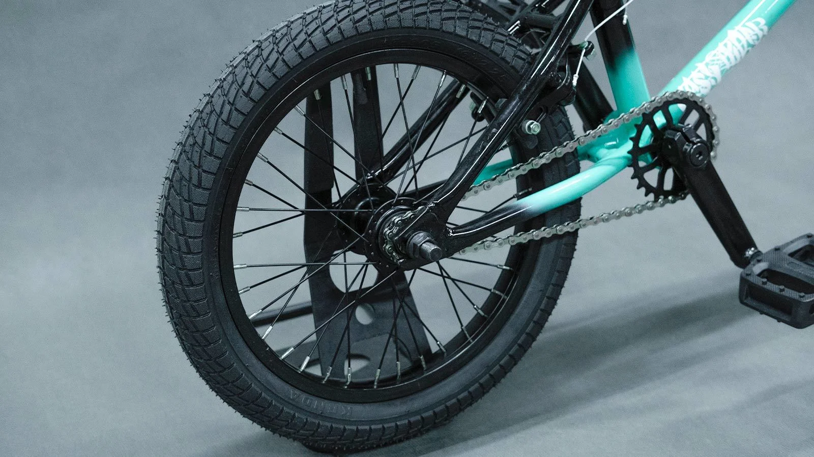 EasyRider 16" черный/бирюзовый - BMX | iRide shop фото 4