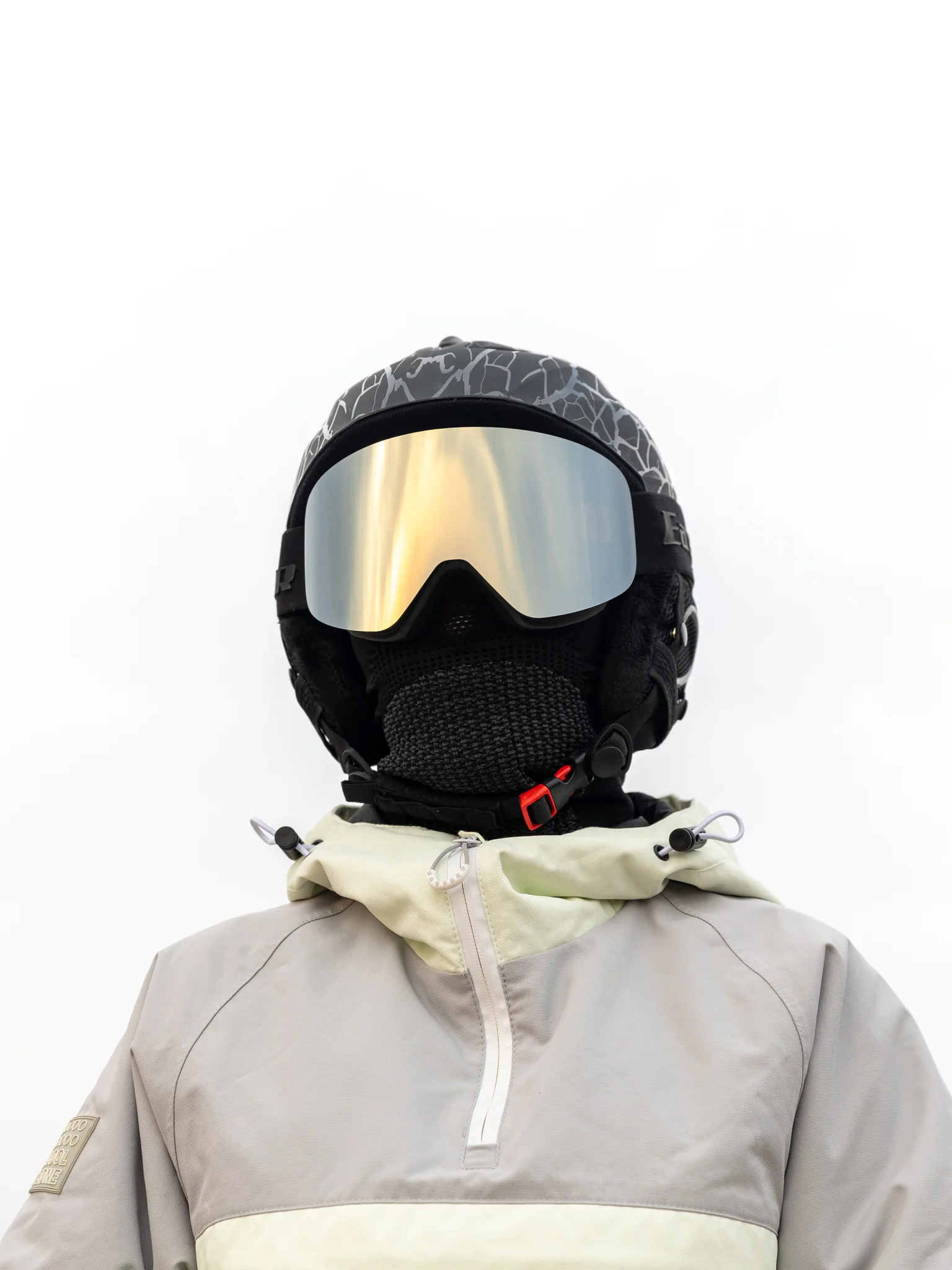 Маска горнолыжная EasyRider BLACK цвет серебристый - Маски горнолыжные | iRide shop