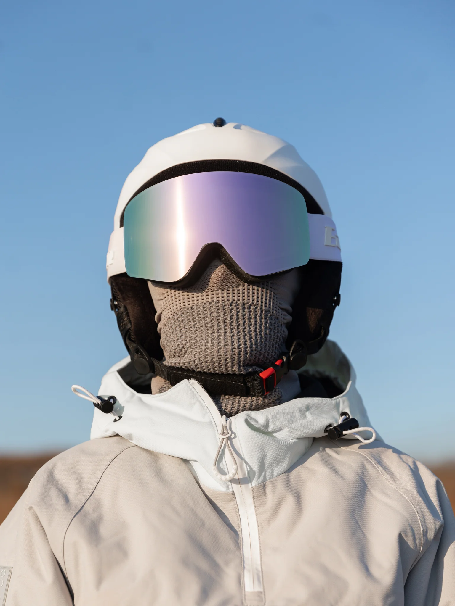 Маска горнолыжная EasyRider WHITE цвет серый - Маски горнолыжные | iRide shop