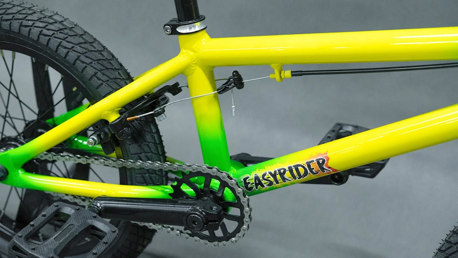 EasyRider 16" желто-салатовый - BMX | iRide shop фото 6