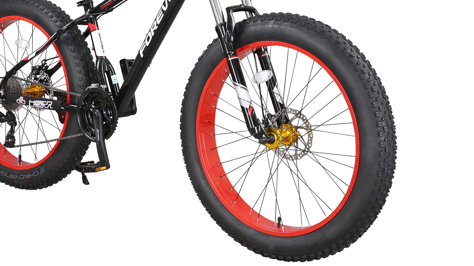 Forever, GF650 черно-красный - Fat bike | iRide shop фото 4