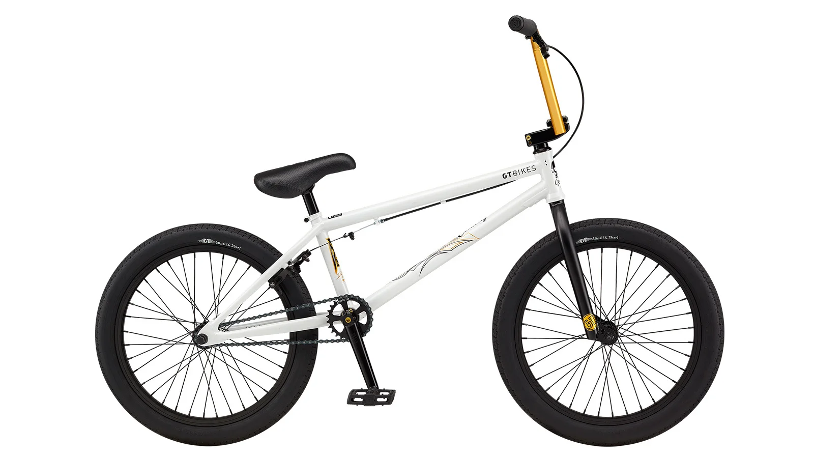 GT CONWAY TEAM 21" Бело-золотой - BMX | iRide shop