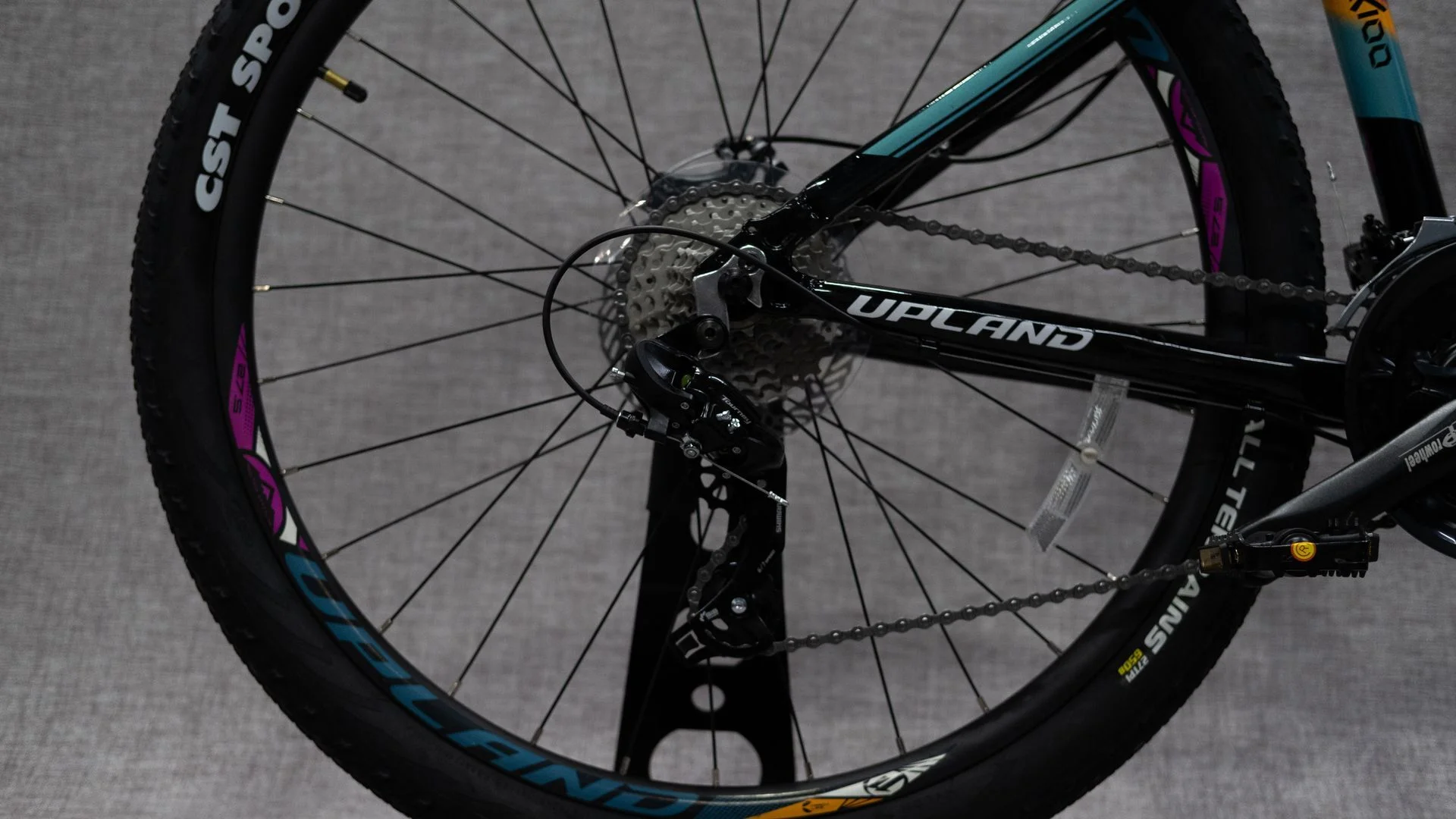 Upland X100 - 27.5" черно-голубой - Горные | iRide shop фото 3