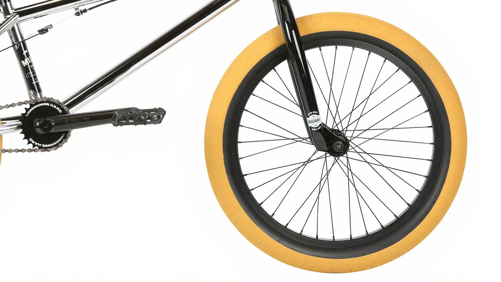 HARO Midway Freecoaster 21' черно-желтый - BMX | iRide shop фото 5