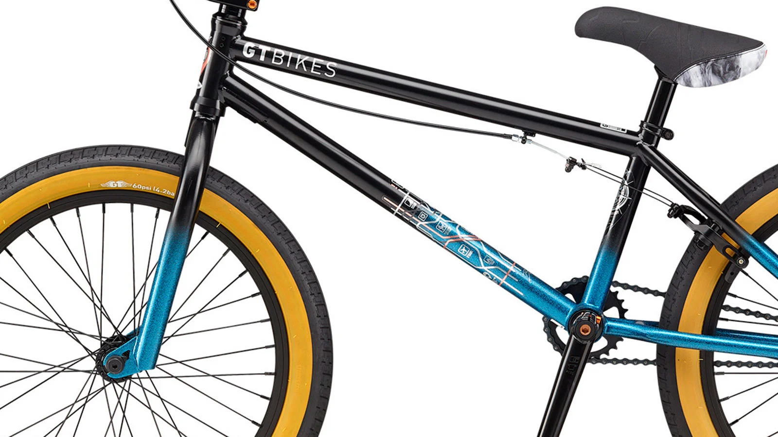 GT BK TEAM COMP 20.75" Черный глянцевый - BMX | iRide shop фото 6