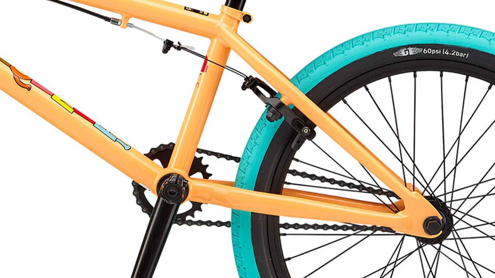 GT PERFORMER 20.5" желто-голубой - BMX | iRide shop фото 5