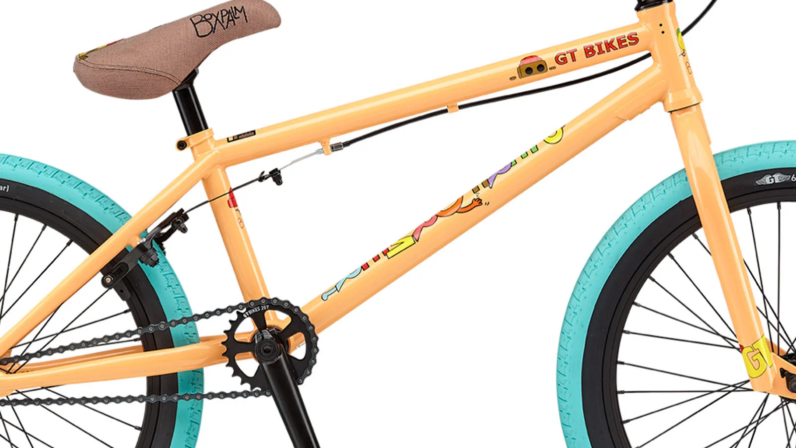 GT PERFORMER 20.5" желто-голубой - BMX | iRide shop фото 4