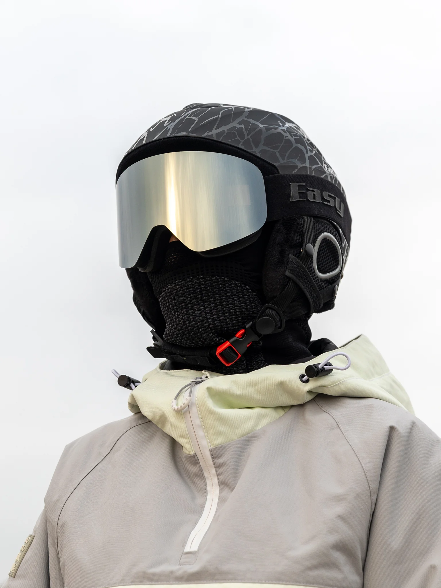 Маска горнолыжная EasyRider BLACK цвет серебристый - Маски горнолыжные | iRide shop фото 3