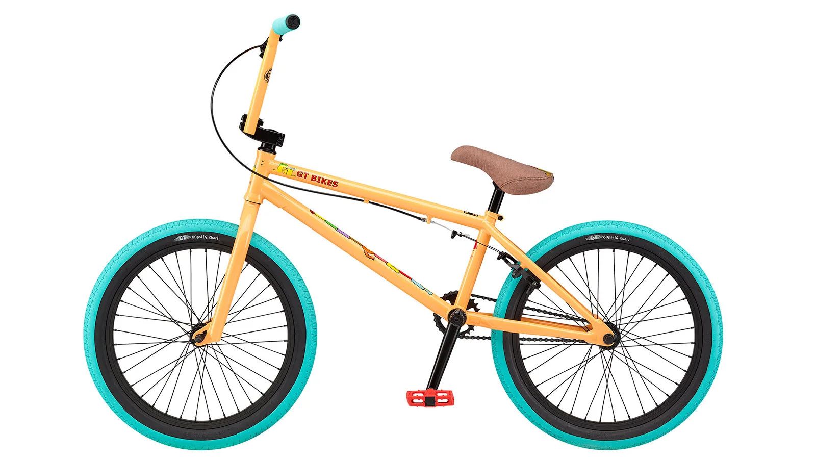GT PERFORMER 20.5" желто-голубой - BMX | iRide shop фото 2