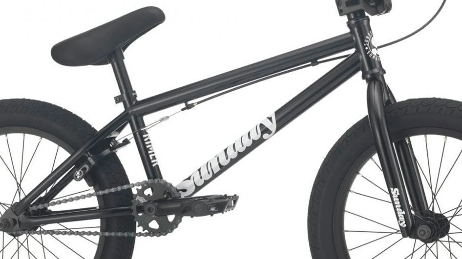 SUNDAY PRIMER 18" (2021) глянцевый черный - BMX | iRide shop фото 2
