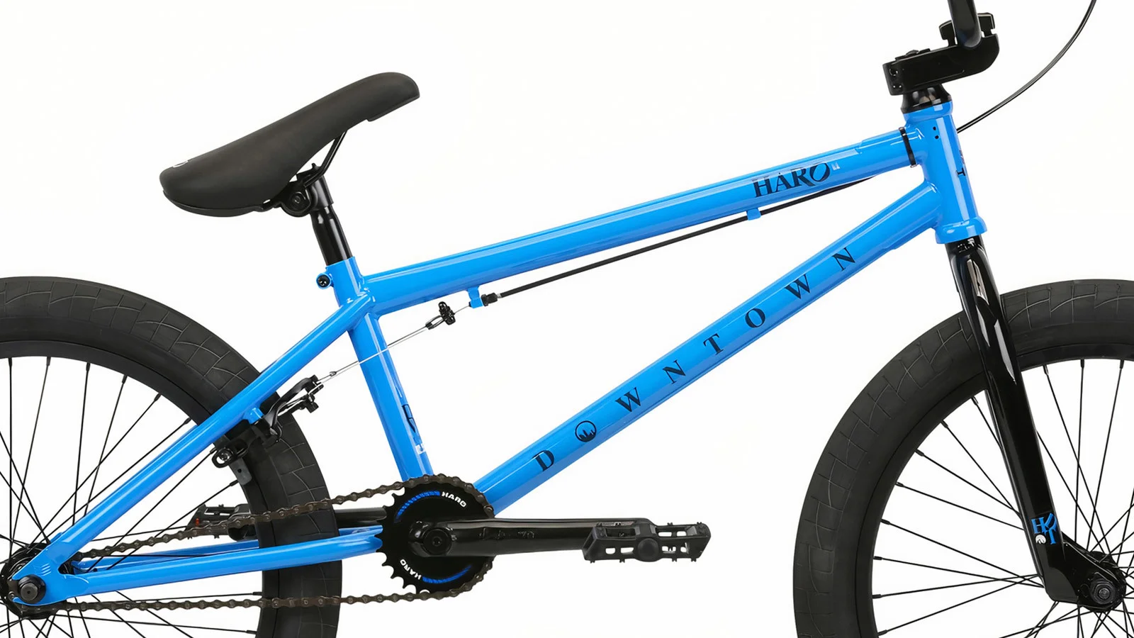 HARO Downtown DLX 19.5" синий - BMX | iRide shop фото 2