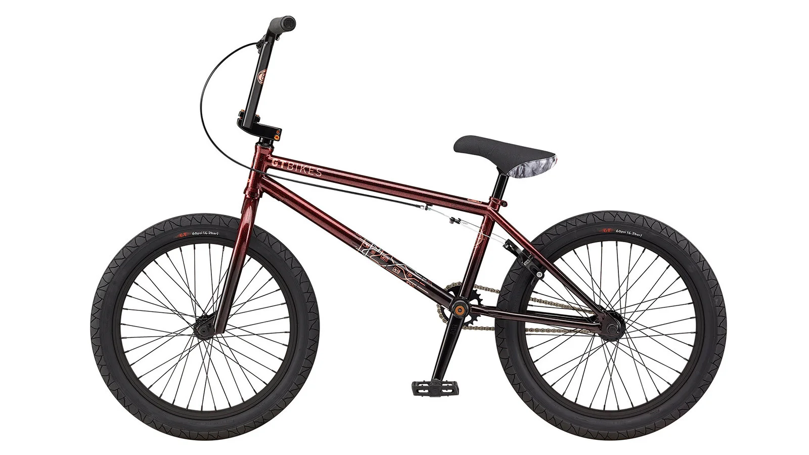 GT BK TEAM SIGNATURE 21" Шоколадный - BMX | iRide shop фото 2