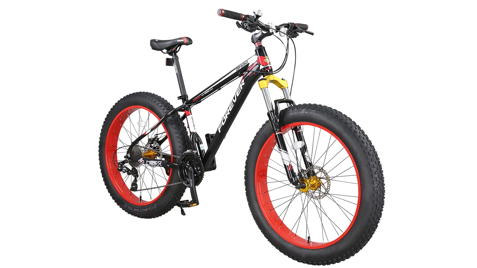 Forever, GF650 черно-красный - Fat bike | iRide shop фото 2