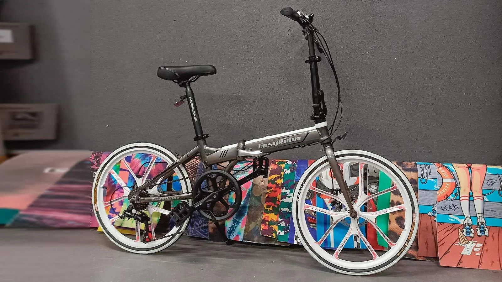 Easyrider smart 20' серый металлик