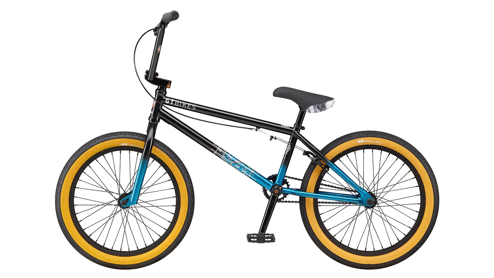 GT BK TEAM COMP 20.75" Черный глянцевый - BMX | iRide shop фото 2