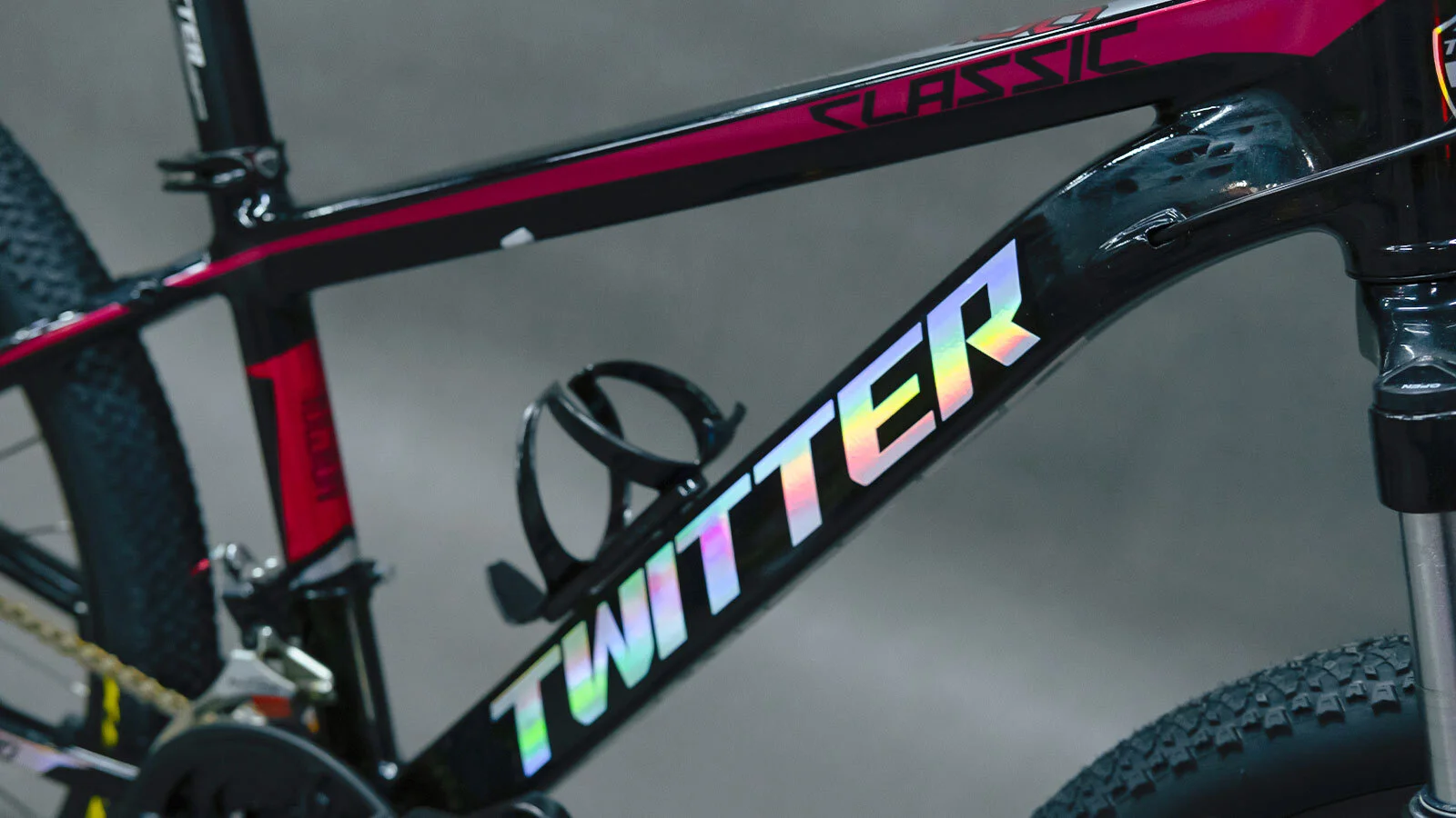 TWITTER TW2400pro 24" черно-красный - Горные | iRide shop фото 4