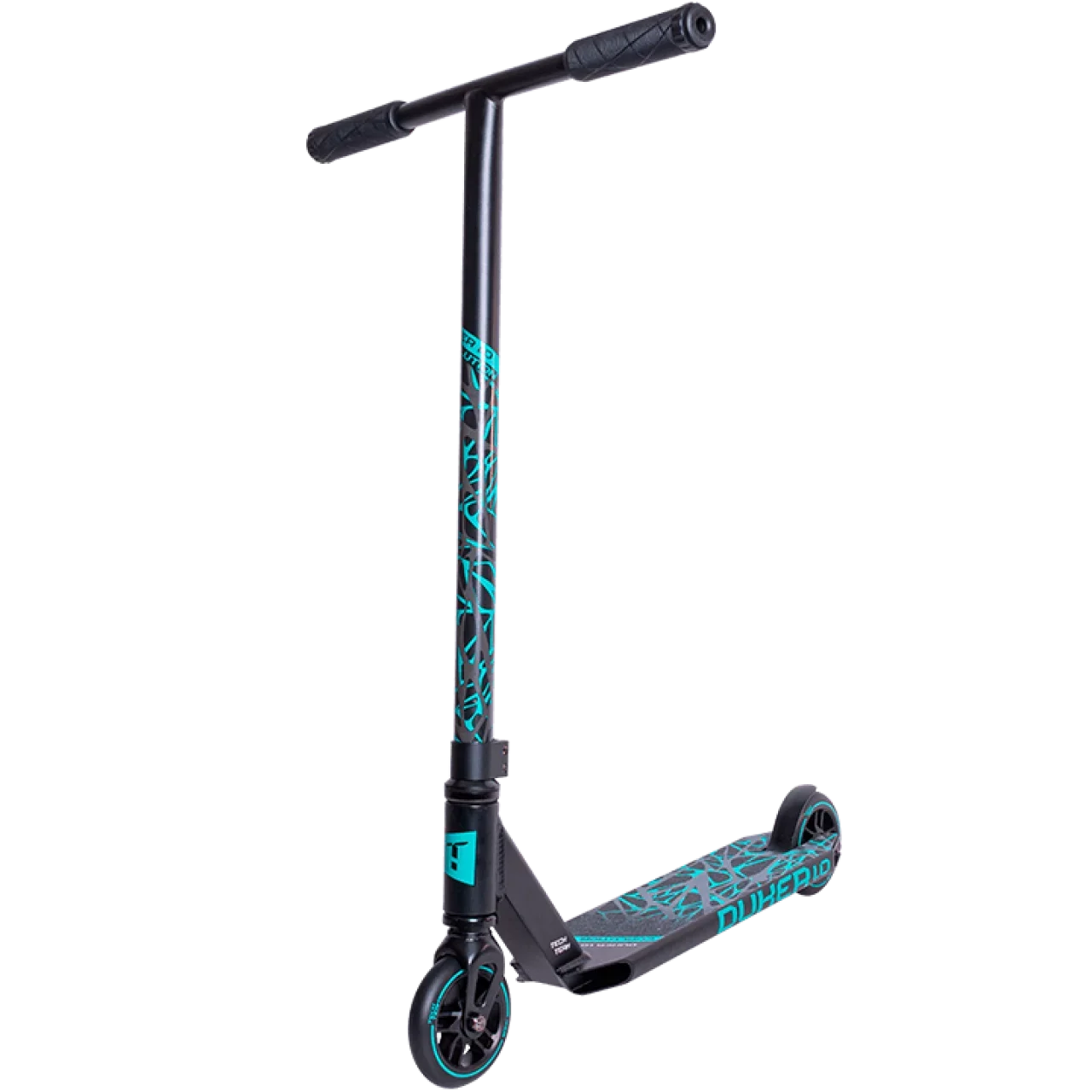 Трюковой самокат TechTeam Duker 1.0 Black Celadon