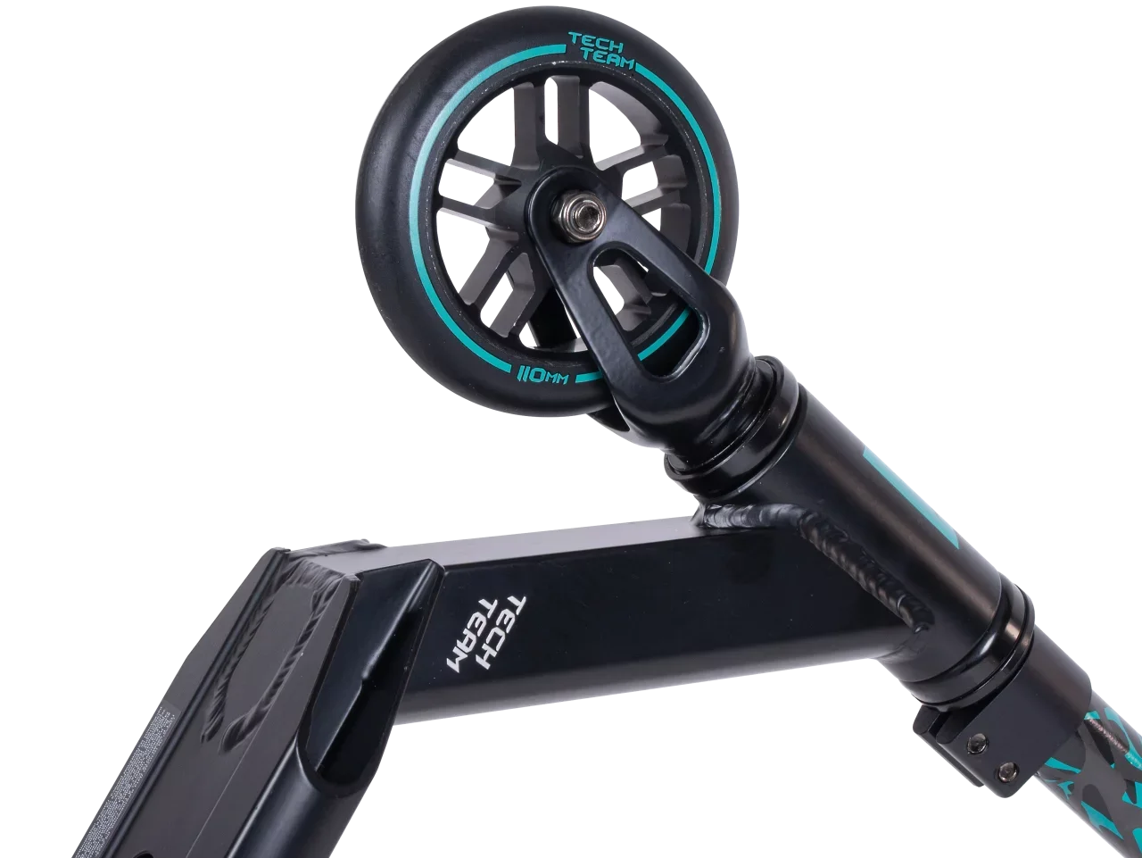 Трюковой самокат TechTeam Duker 1.0 Black Celadon