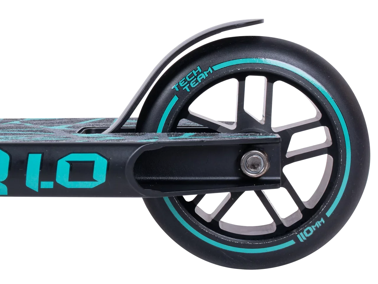 Трюковой самокат TechTeam Duker 1.0 Black Celadon