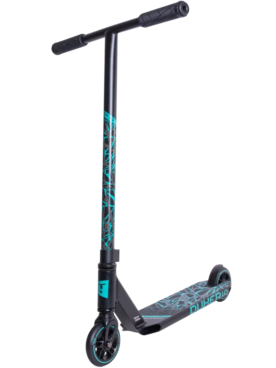 Трюковой самокат TechTeam Duker 1.0 Black Celadon
