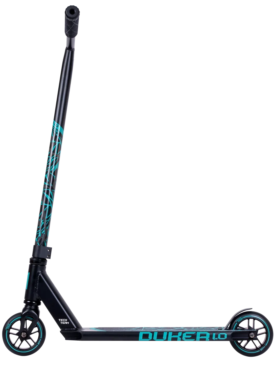 Трюковой самокат TechTeam Duker 1.0 Black Celadon