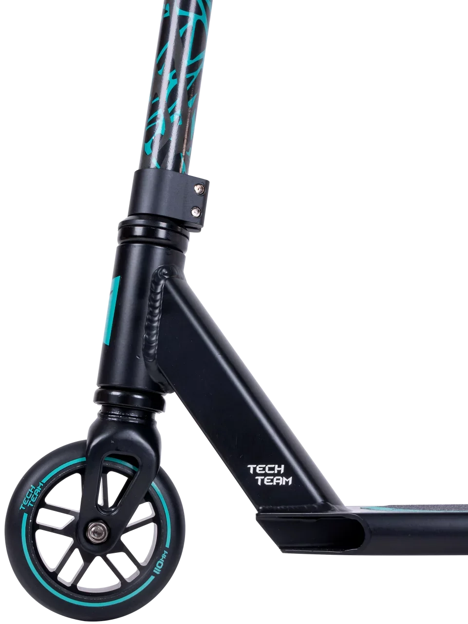 Трюковой самокат TechTeam Duker 1.0 Black Celadon