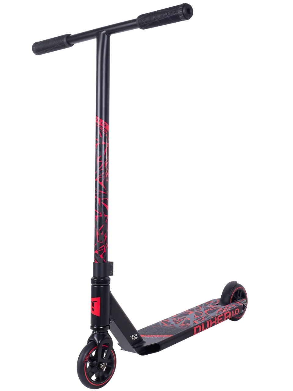 Трюковой самокат TechTeam Duker 1.0 Black Red