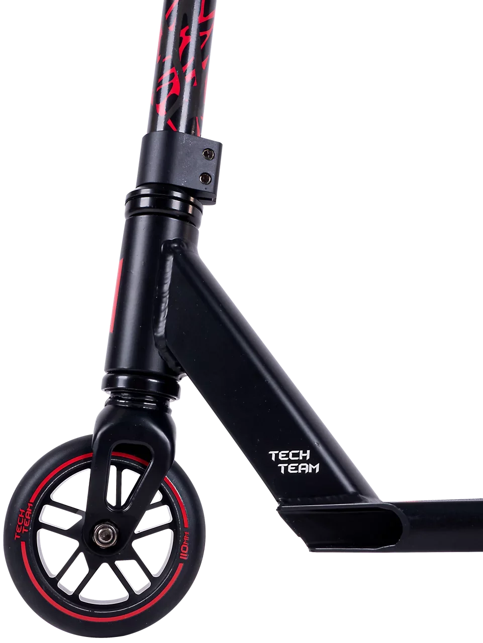 Трюковой самокат TechTeam Duker 1.0 Black Red