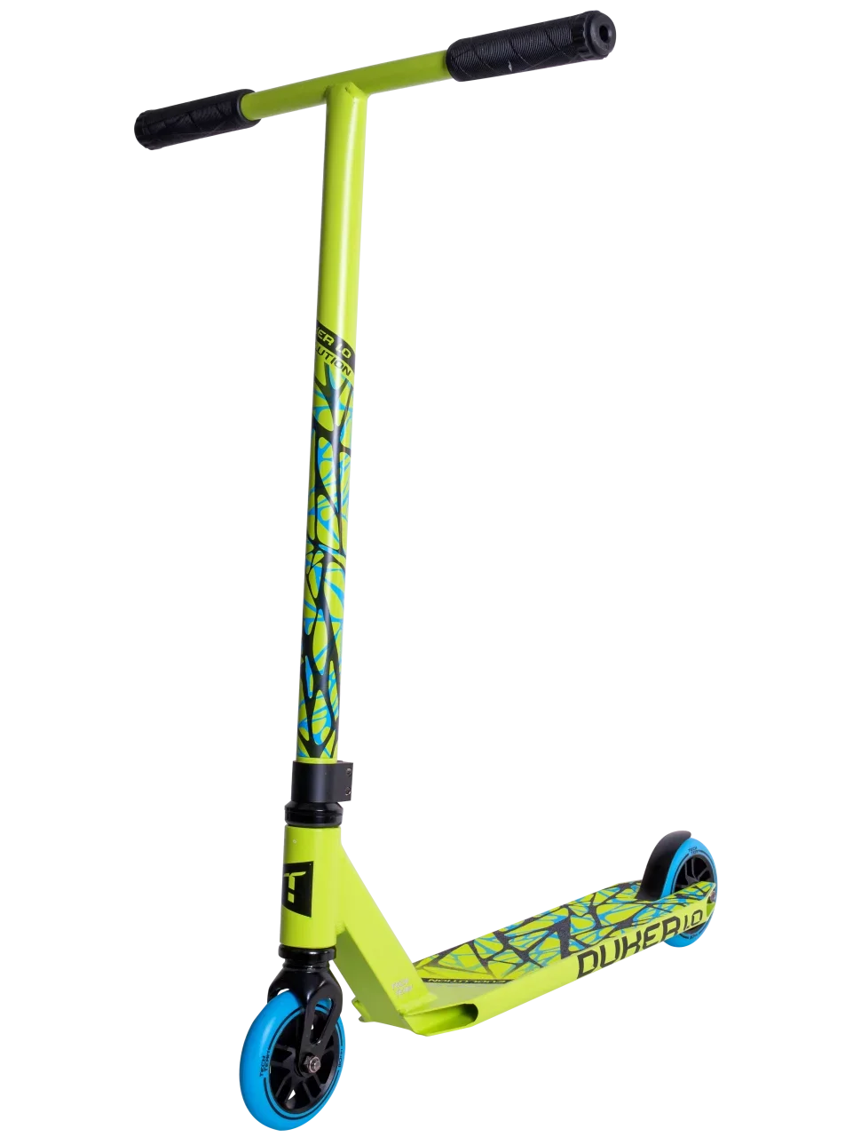 Трюковой самокат TechTeam Duker 1.0 Neon Green