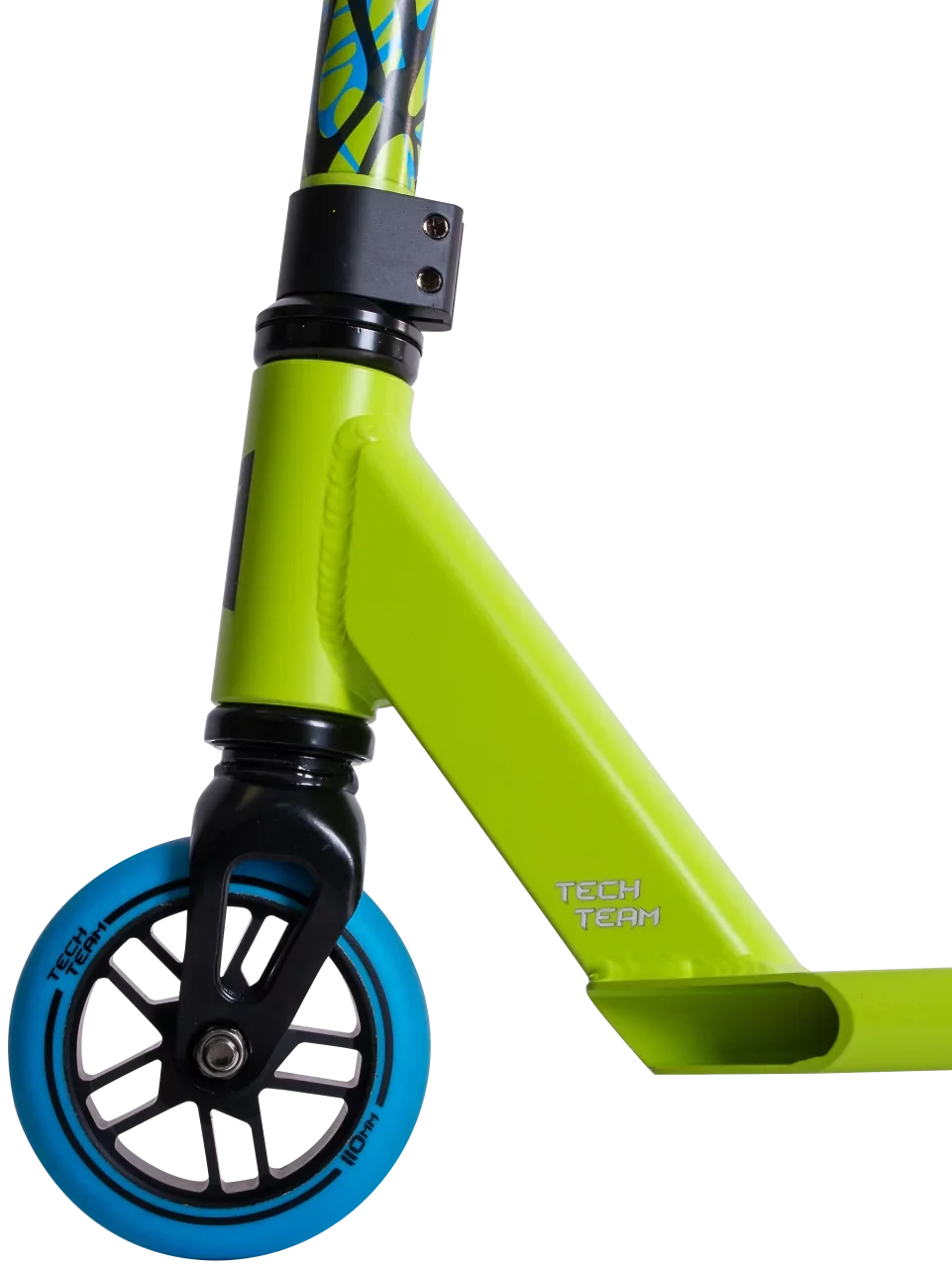 Трюковой самокат TechTeam Duker 1.0 Neon Green