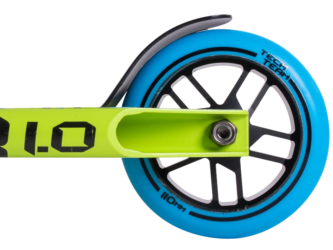 Трюковой самокат TechTeam Duker 1.0 Neon Green