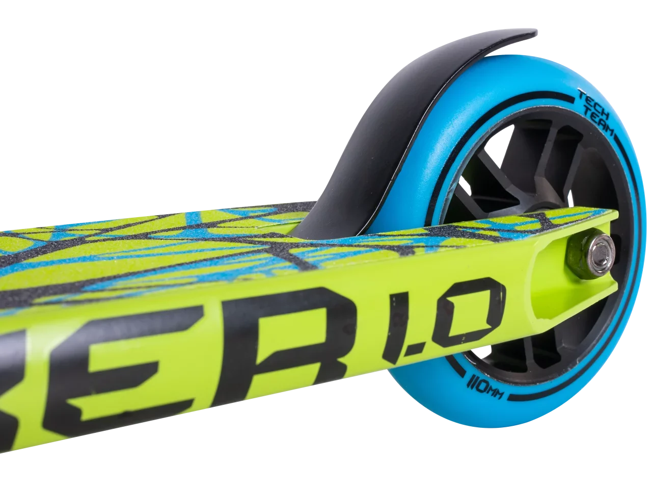 Трюковой самокат TechTeam Duker 1.0 Neon Green