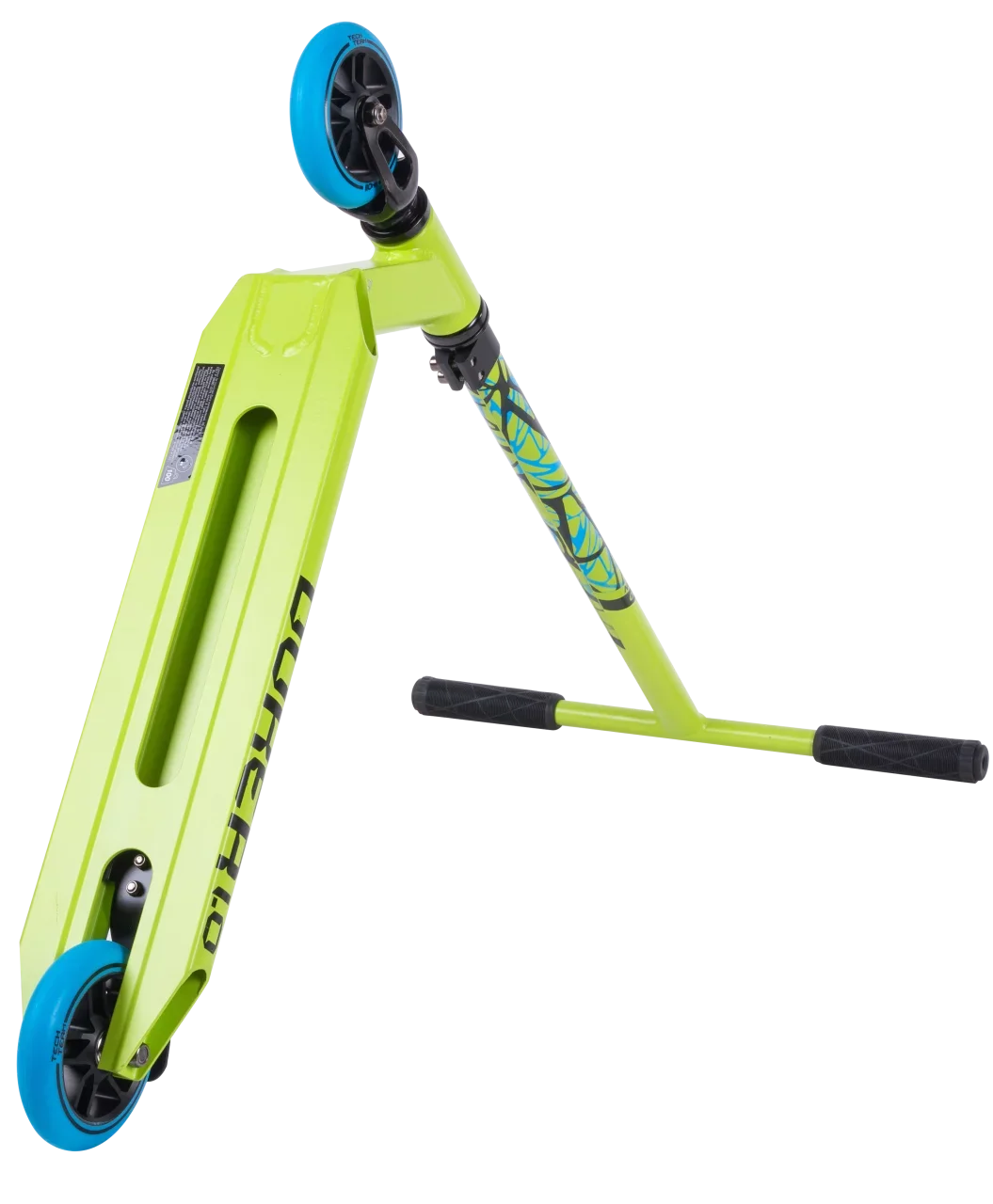 Трюковой самокат TechTeam Duker 1.0 Neon Green
